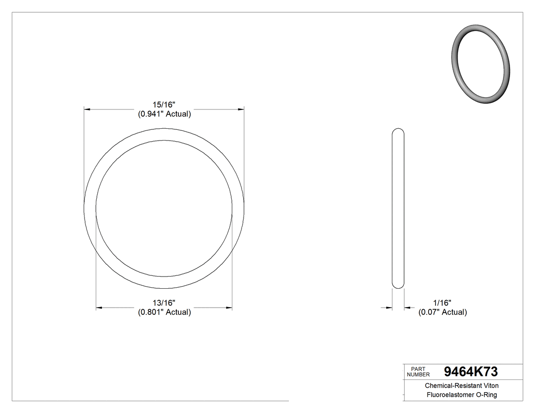 Technical drawing - 9464K73